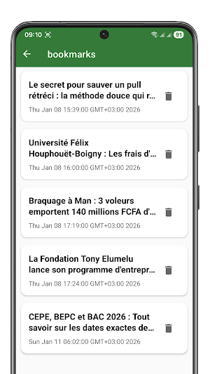 Actualités Côte d'Ivoire Screenshot 2
