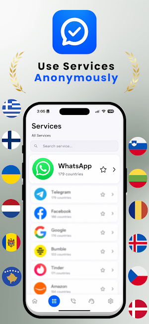 SMS & Virtual Number: OnayApp Screenshot 2