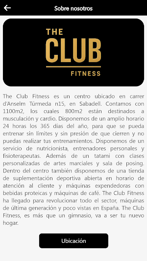 THECLUBFITNESS Screenshot 2