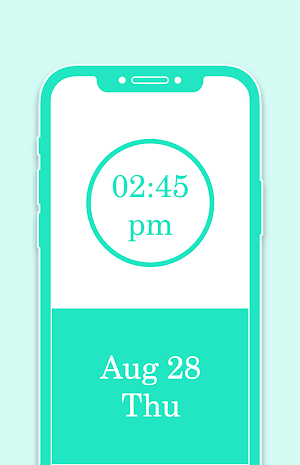 Color Clock Live Wallpaper Screenshot 2