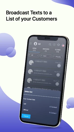 LimePhone: Second Phone Number Screenshot 1