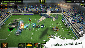 FootLOL: Crazy Soccer Free! Action Football game Screenshot 1