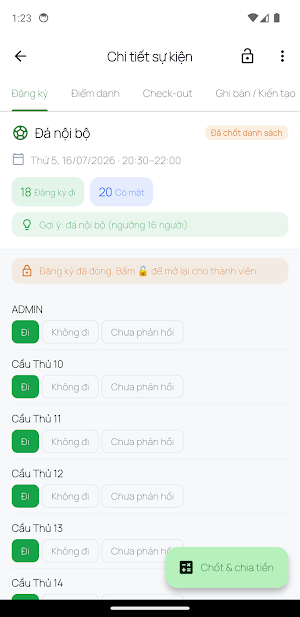 Bóng Đá Phủi VN Screenshot 2