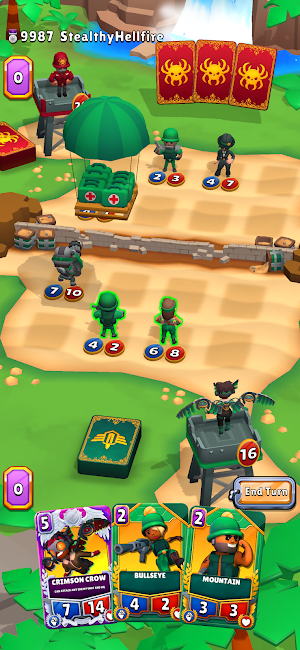 Marine Rivals: Battle Cards Screenshot 2