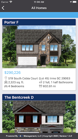 Tour of Homes Columbia Screenshot 2