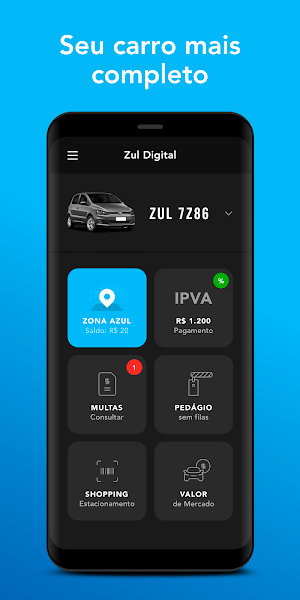 Zul+ Zona Azul São Paulo SP CET Digital Oficial Screenshot 1