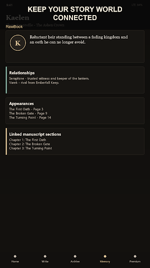 RawBook Screenshot 1