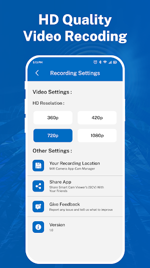 Wifi Camera App - Cam Manager Screenshot 3
