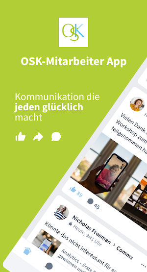 OSK-Mitarbeiter App Screenshot 0