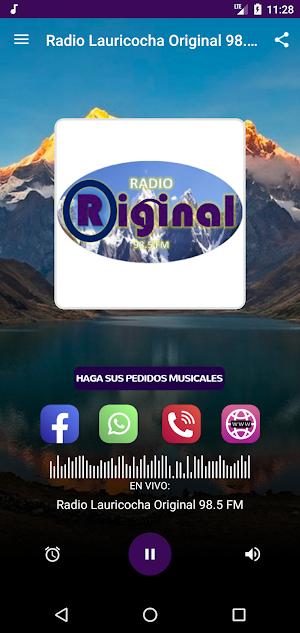 Radio Lauricocha Original 98.5 Screenshot 1
