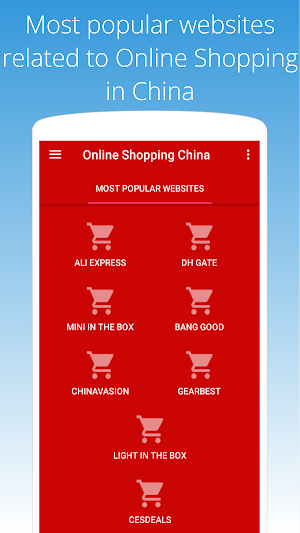 Online Shopping China Screenshot 0