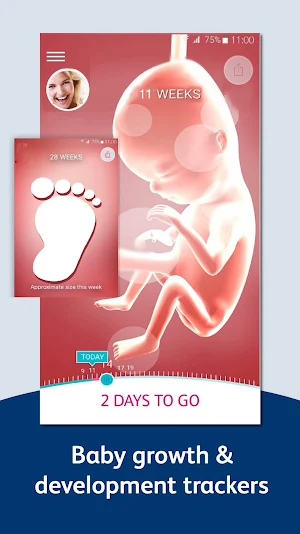 Pregnancy App & Baby Tracker; Week by Week -Bounty Screenshot 0