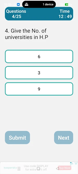 Himachal Pradesh Quiz Screenshot 3