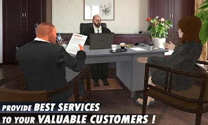 Virtual Manager Job simulator Five Star Hotel game Screenshot 2