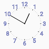The time is - english