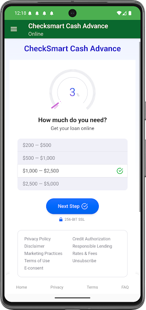 Checksmart Cash Advance Now Screenshot 1