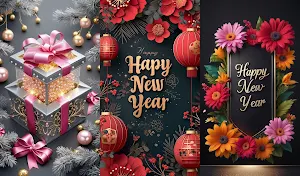 New Year Wallpaper 2025 Screenshot 3