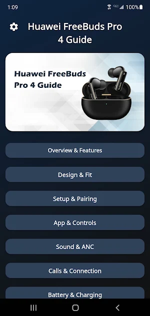 Huawei FreeBuds Pro 4 Guide Screenshot 1