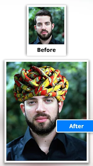 Rajasthani Turban Photo Editor Screenshot 1