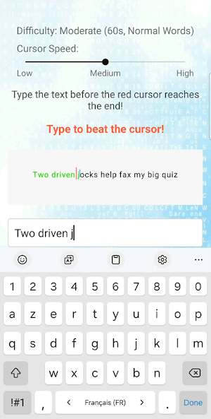 Speed Typer Challenge Pro Screenshot 3