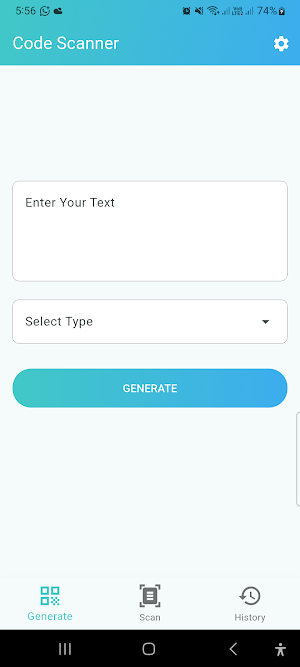 EMG Qr Basic Screenshot 1