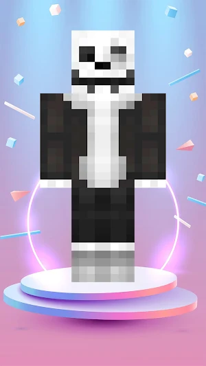 Sans Skin for Minecraft Screenshot 3