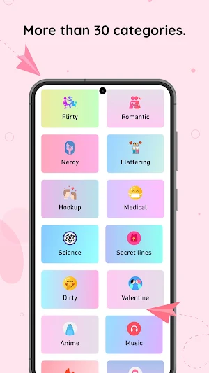 Flirty Pickup Lines & Messages Screenshot 1