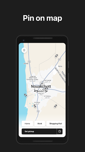 Mauritania Taxi: RideApp Screenshot 0