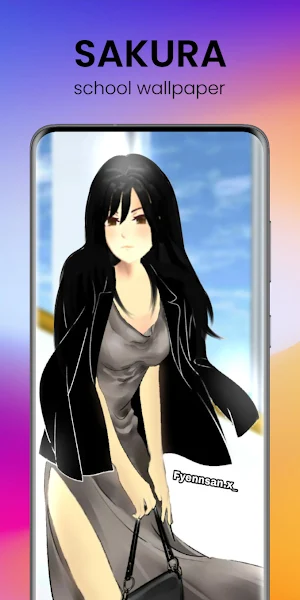 Sakura School Wallpaper Screenshot 3