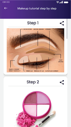 Makeup Tutorial and Skin Care Screenshot 3