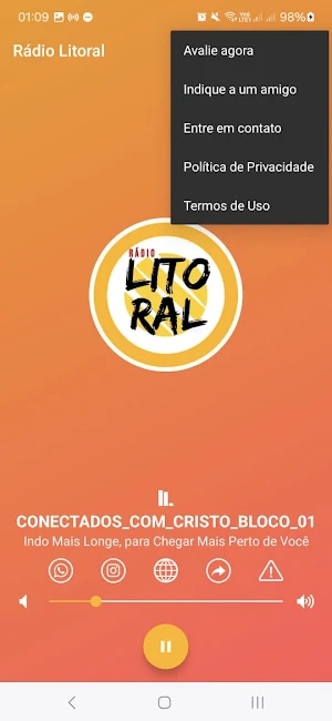 Rádio Litoral Screenshot 3