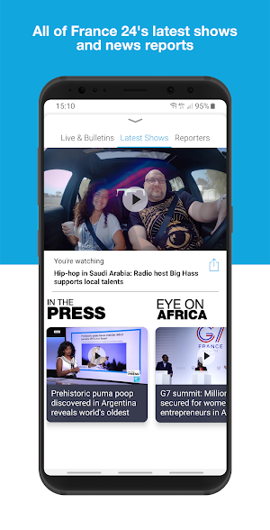 FRANCE 24 - Live international news 24/7 Screenshot 2