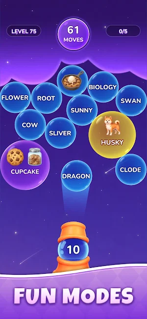 Word Bubble Starlight Screenshot 3
