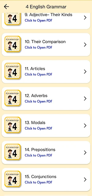 Class 4 English Grammar Book Screenshot 2