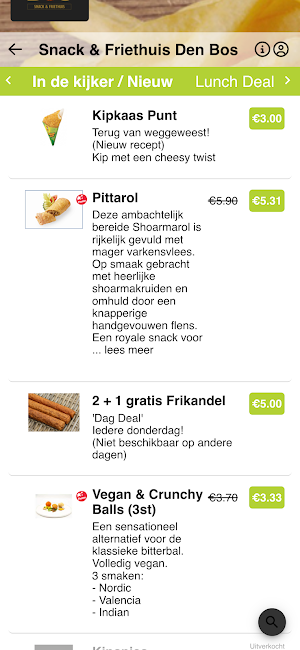 Snack & Friethuis Den Bos Screenshot 2