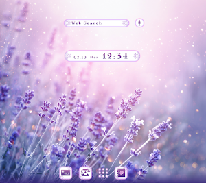 Soothing Lavender Theme +HOME Screenshot 0