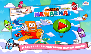 Marbel Mewarnai Hewan Udara Screenshot 0