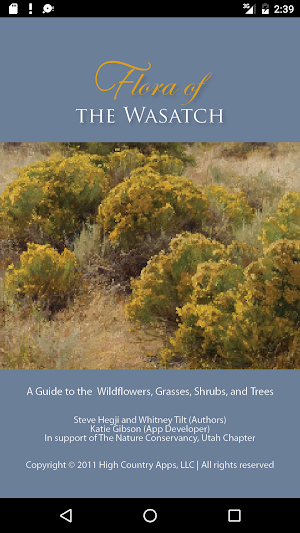 Flora of the Wasatch Screenshot 0