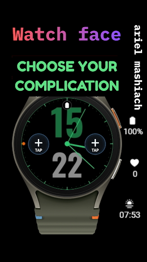 digital+analog watch face Screenshot 1