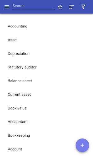 Accounting terms Screenshot 0
