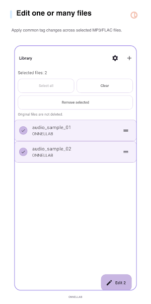 TagWeaver - MP3/FLAC Tagger Screenshot 0