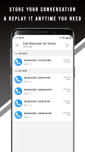 Infinix Call Recorder Screenshot 1
