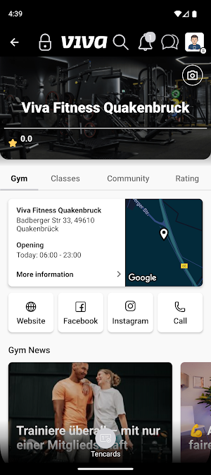 Viva Fitness Quakenbrück Screenshot 2