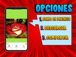 Imágenes de Flores y Rosas Screenshot 2