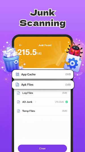 Brightix: Cleaner App Screenshot 1