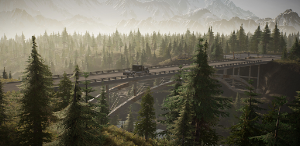 alaskan Snow road truckers Sim Screenshot 1