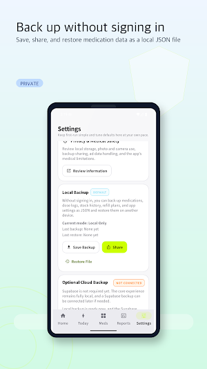 DoseCare: Pill Reminder Screenshot 1