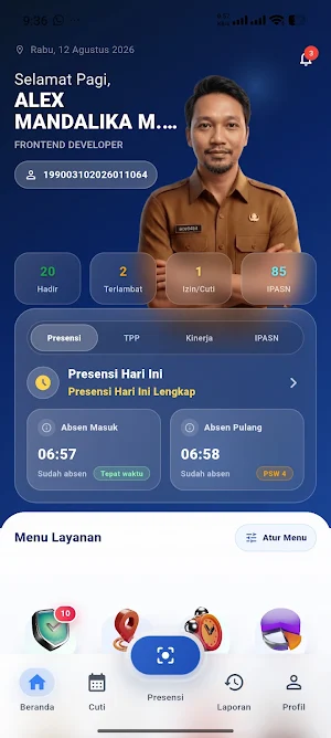 Presensi ASN Kota Banjarbaru Screenshot 0