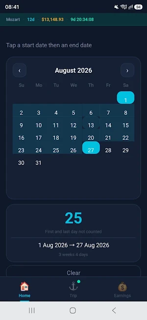 Tax Day Tracker Screenshot 1