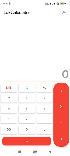 LokCalculator Screenshot 2